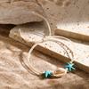Multicolor Starfish Charm Bracelet Adjustable Starfish Bracelets Fashion Bohemian Bracelet