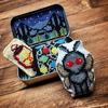 Tin Box Embroidery Kit Horror Themed Cross Stitch Kit Vintage Sewing Kit Halloween Embroidery Craft Set Gift for Embroidery Enthusiast