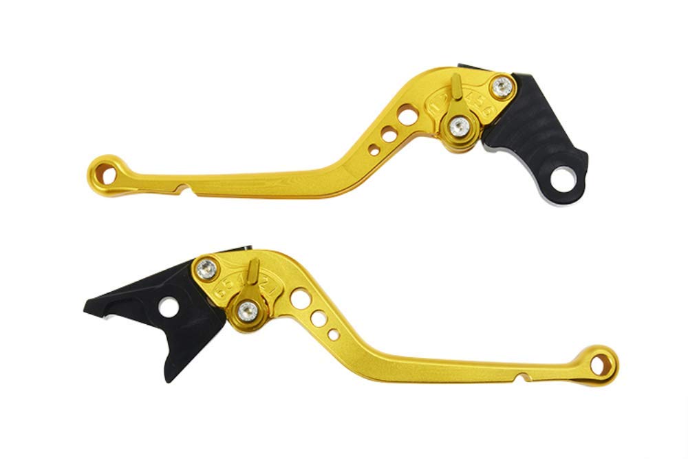 Bike Parts Center Billet Páčka Brzdová páčka Páčka spojky Univerzální Vlastní Sada pák Jednotka Eloxovaná zlatá 910148
