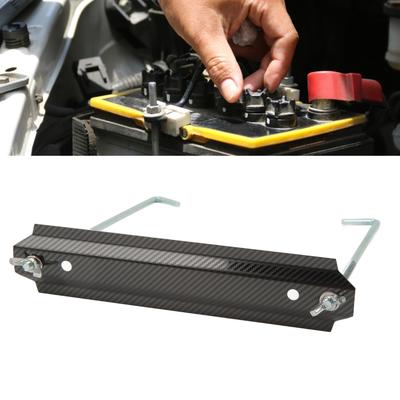 Battery Hold Down Kit Stainless Steel Battery Crossbar with 8.7in Support Rods