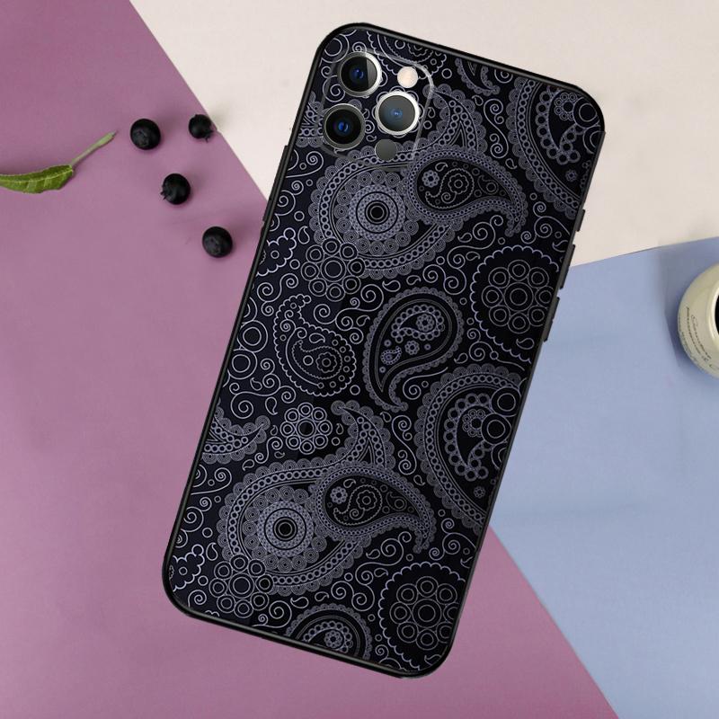 Paisley Pattern Phone Case For iPhone 17 16 15 14 11 12 13 Pro Max Plus 12 13 mini 16e 17 Air Bumper Cover