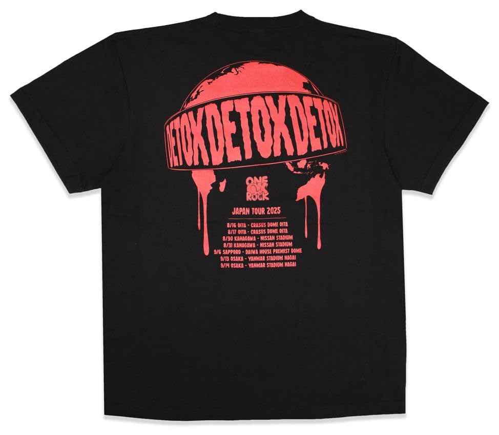 ONE OK ROCK 2025 DETOX JAPAN Merchandise T-Shirt A (M)