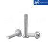 201 Stainless Steel Cross Recessed Round Head Screw Set with Washers, PWM Pan Head Screw, DIN967 Compliant