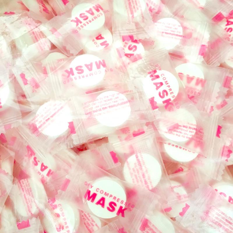 

Сжатая нетканая маска - 1 штука