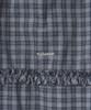 Tudment Check Tiered Skirt Navy