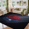 Bolton Wanderers FC Design Crystal Velvet Rug Soft Decorative Mat for Bedroom Entrance