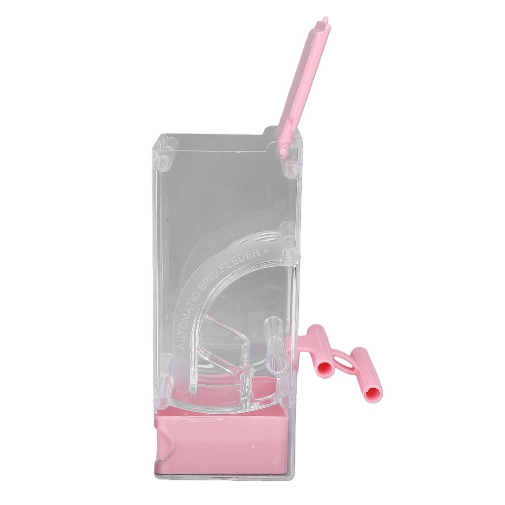 Automatic Bird Feeder Anti Spill 400ml Plastic Hanging Bird Cage Feeder for Parakeets Lovebirds