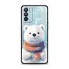 Polar Bear Phone Case For Oppo Reno14 Reno13 Reno12 11 F 10 Find X5 X9 Pro A54 5G A53 A9 A16 A78 4G A80 A98 Cover
