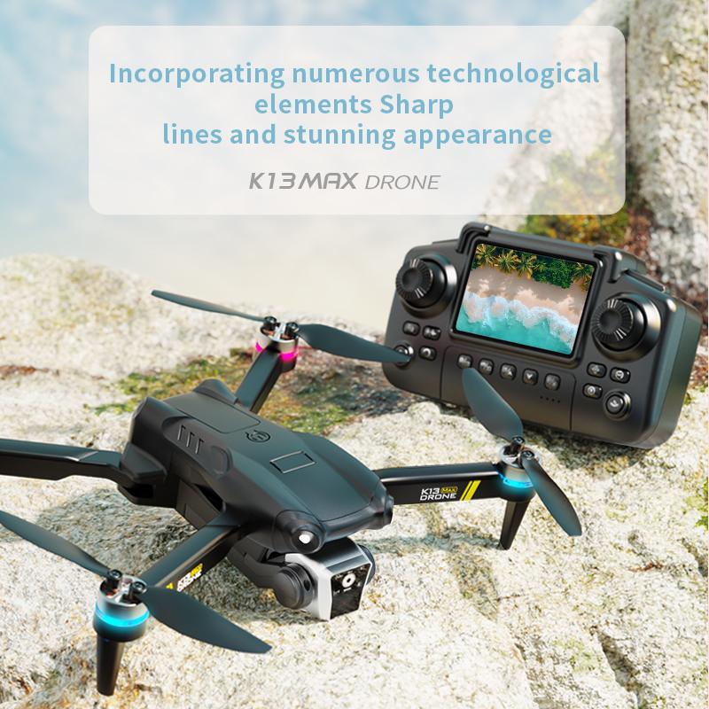 NEW K13 MAX Drone 8K Camera 5G WiFi FPV Brushless Motor HD Dual Camera Obstacle Avoidance Quadcopter for Aerial Photography Gift