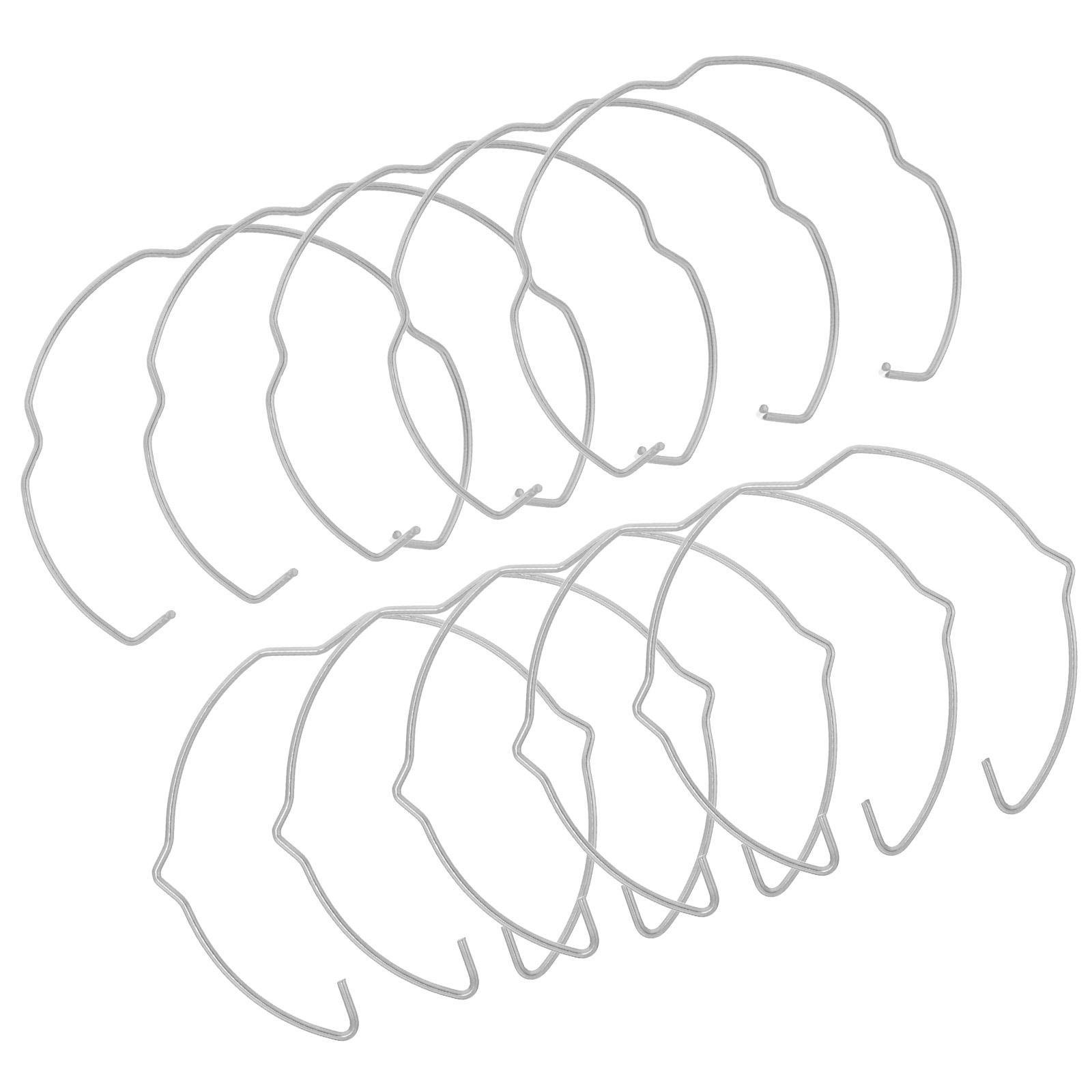 

1 Set Spotlight Retaining Clip Spotlight Fixing Clip Downlight Fixed Ring For Lighting серебряный