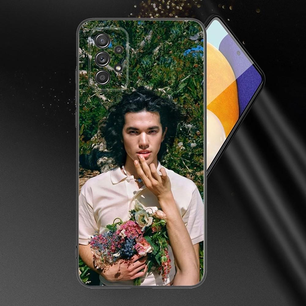

Singer C-Conan G-Gray Phone Case For Samsung Galaxy A13,A21s,A22,A31,A32,A52,A53,A71,A80,A91 Soft Black Phone Cover Samsung a225g
