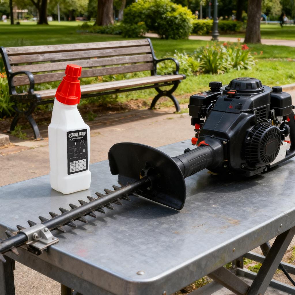 Chainsaws Fuel Mixing Bottle Easy Storage Essential Gardening Tool Secure Seal Cap Compatible With Garden Equipment