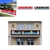 Festive Merry Christmas Banner Santa Claus Quarantine Outdoor Decor For A Joyful Holiday Season