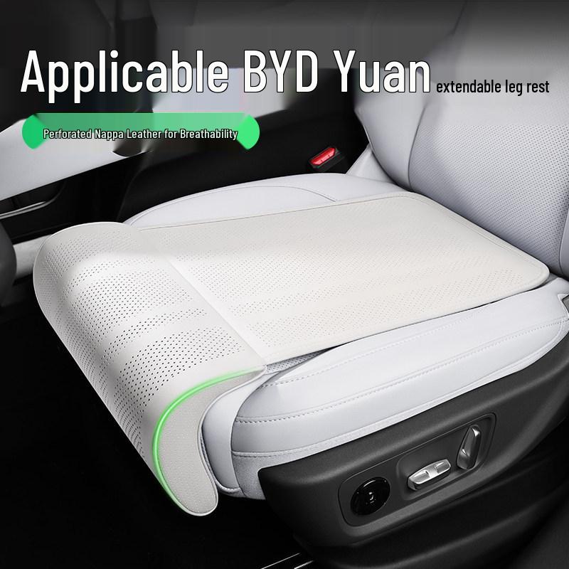 Compatible with BYD Yuan PLUS/Pro/UP Car Seat Leg Rest Cushion for Driver and Passenger Side