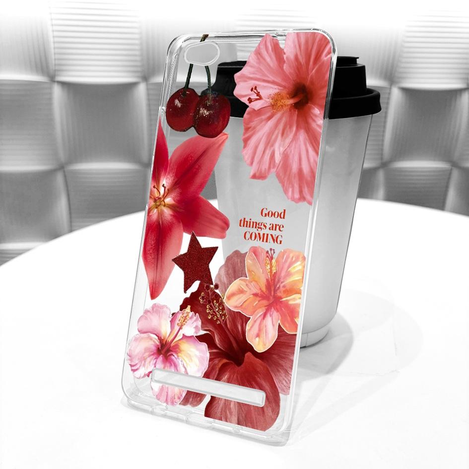For Cover Xiaomi Redmi 4A 5A 4 4X Go Phone Case Popular Butterfly Flower Soft Slim Silicone Back Cover For Redmi4a Redmi4x Shell