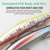 3D Bionic Fish Eyes Minnow Fishing Lure Streamline Hard Bait New Bionic Bait  Saltwater Fishing