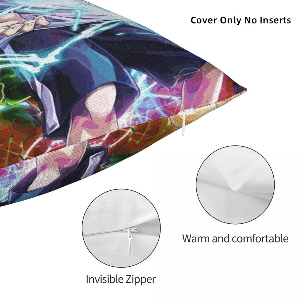 HXH Gon And Killua Hunter Pillowcases Product Soft Cushion Cover Pillow Covers Bedroom Decorations Zipper Multi Size