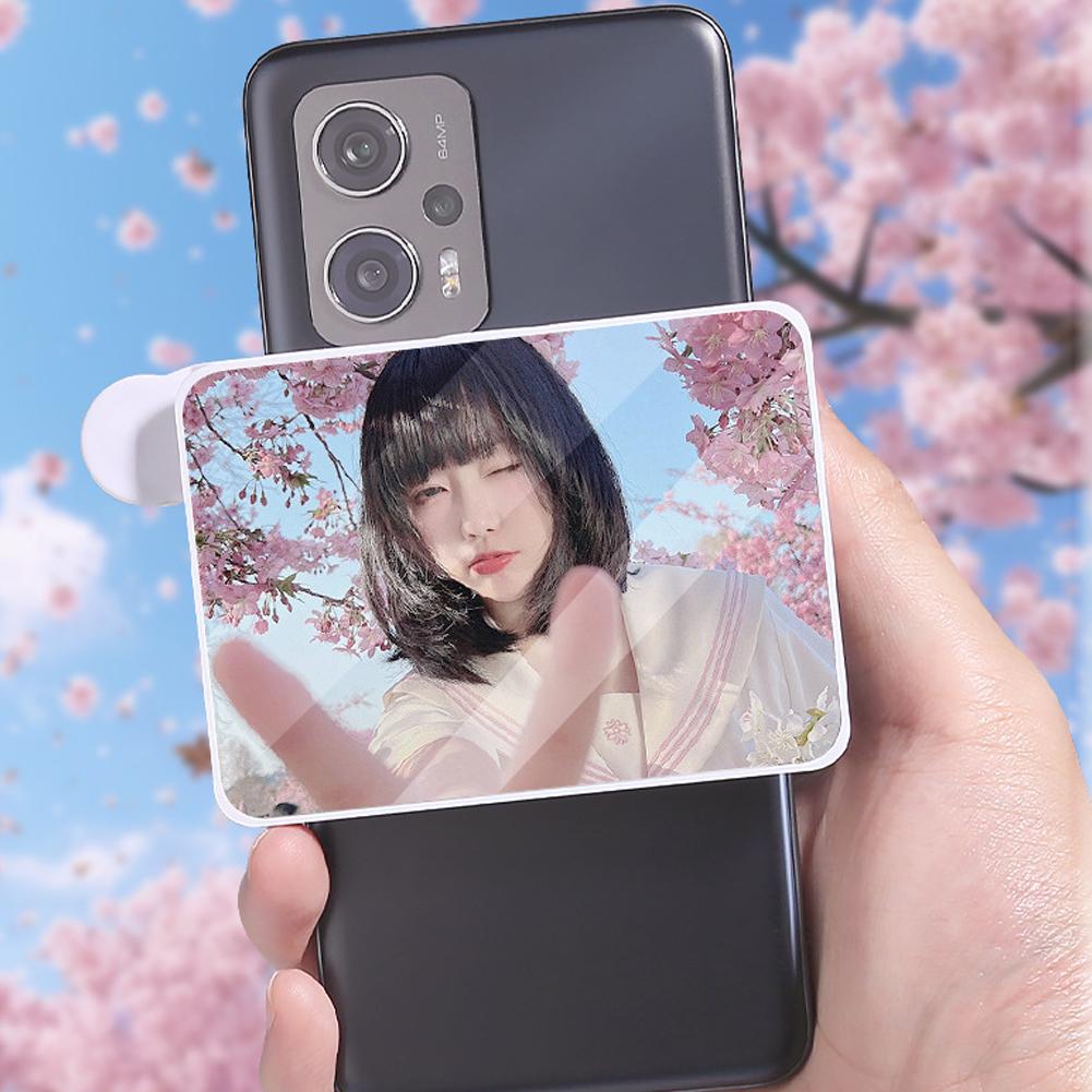 Universal Phone Reflection Photography Tool Travel Camera Mirror Attachment Outdoor Selfie Clip