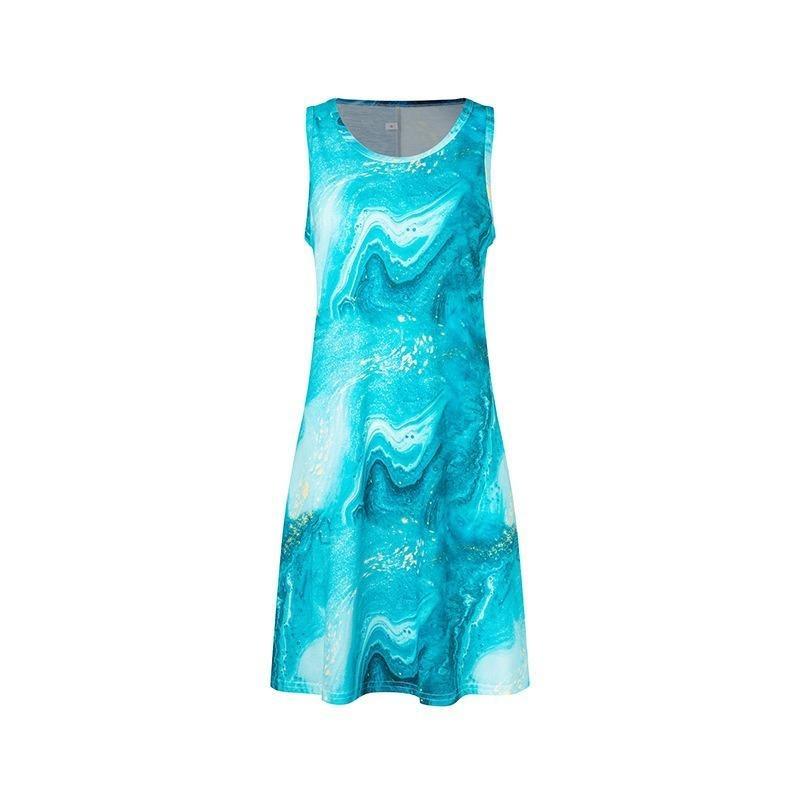 Dress Floral Dress Women'S 2D Digital Printing Factory