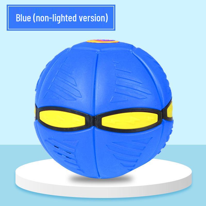 Elastic Magic Flying Saucer: Foot-Powered Transforming Stomp Ball Toy for Kids – Outdoor Sports & Educational Fun