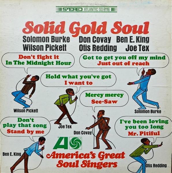 

LP Record VARIOUS Solid Gold Soul Americas Great So SD8116 Atlantic 1966 US SoulFunk Used