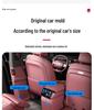 Nio ES8 Rear Seat Kick Mats - Second Row Leather Backrest Protectors for Car Interior Decoration.