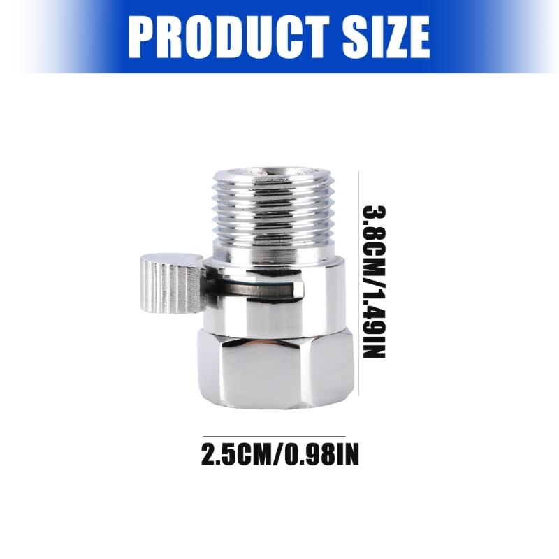 Leads Free Brass Angle Valves Corrosion Proof Design & Easy Installation Triangular Shutoff Valves for Bathroom Kitchen