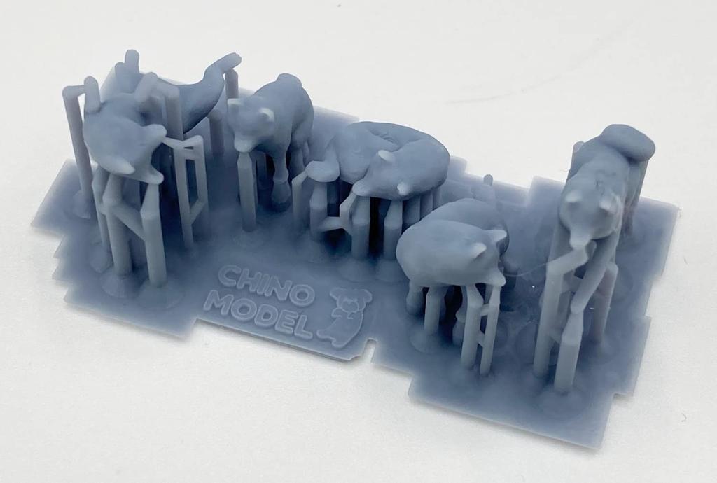 Chino Model Shiba Inu Set Resin Kit 1/35 Vol.2 CMW-002