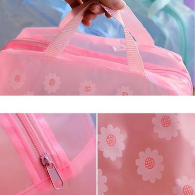 Make-up-Tasche mit Griff, großes Fassungsvermögen, langlebig, für den Außenbereich, Strand, Reisen, Kosmetik, Aufbewahrungstasche, Fitnesszubehör