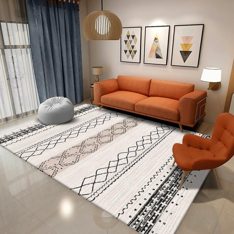 

Ковер в скандинавском стиле для гостиной, спальни, прикроватный ковер, бытовой ковер большой площади, коврик 60 * 90Cm