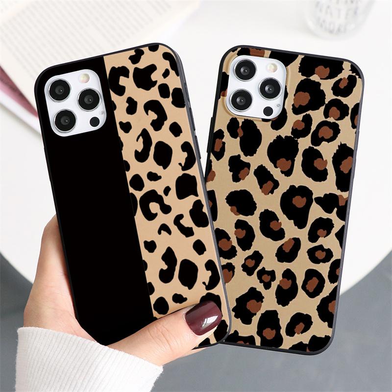 

Мягкий чехол с леопардовым принтом для Samsung A52 A32 A50 A51 S21 A70 A71 A41 iPhone 12 11 Pro Max X XR 8 Huawei P40 P30 Xiaomi Mi 11 Lite Redmi Note 10 9 8 Pro