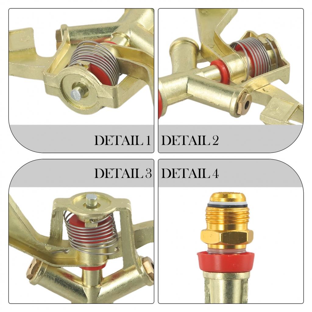 Watering Spray Nozzle Irrigation Rotation Yard 1Pc 360° Garden Lawn Sprinkler