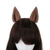 Horse Standard Hair Cosplay 3D Printed Costume for School Cultural and Parties [CUEZtoy] Ears, Clip, Accessory, Item, Halloween, Events, Festivals,