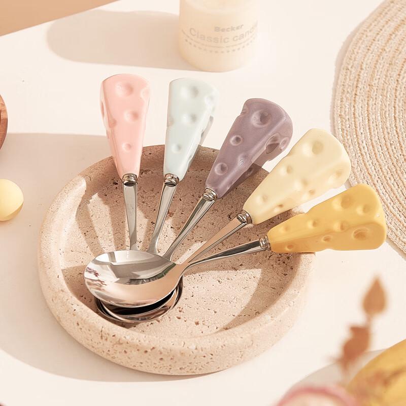 Набор детских сырных вилок и ложек ZISIZ