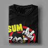 Band Sum 41 Herren T-Shirt SUM41 Punk Humor T-Shirt Kurzarm Rundhals T-Shirts Reine Baumwolle Party Kleidung