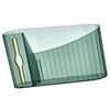 Trash Bag Dispenser Clear Punch   Wall Mount Garbage Bag Roll Holder Storage   Space Saving for Kitchen Bathroom