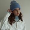 Winter Warm Beanies Casual Thread Hip Hop Hat Adult Women 100% Wool Knitted Skull Cap Gorro Ski Caps Cold Proof Beanies