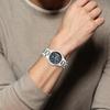 Seiko 30m Water Resistant Automatic Mechanical Movement Stainless Steel Strap Watch Unisex Gray Dial SNK621K1