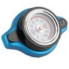 Universal Thermostatic Radiator Cap Water Tank Cover Leakproof W Temperature Gauge