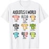 Axolotl der Welt Axolotl Amphibie Tierliebhaber Kawaii T-Shirt