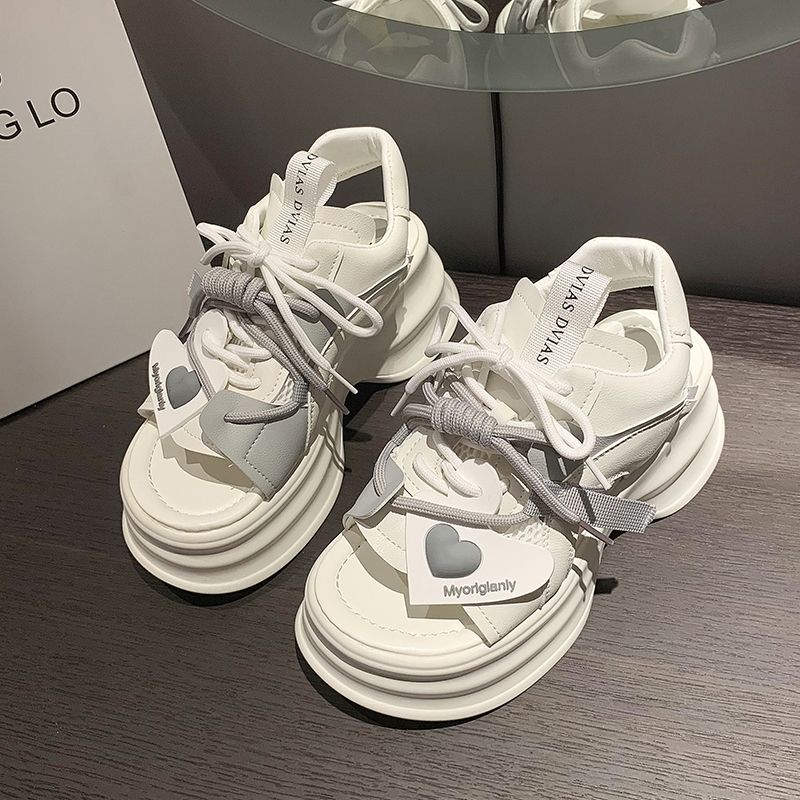 Platform Round Toe Tip Roman Style Sandals for Women Chic and Elegant The Best 2025 Luxury Daily Vintage Original Woman Shoes