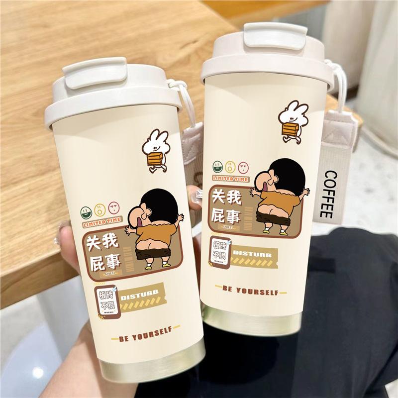 Funny Xiaoxin Thermos Cup Men's and Women's 1011 New High Value Large Capacity Small Going Out Portable 111 Stainless Steel
