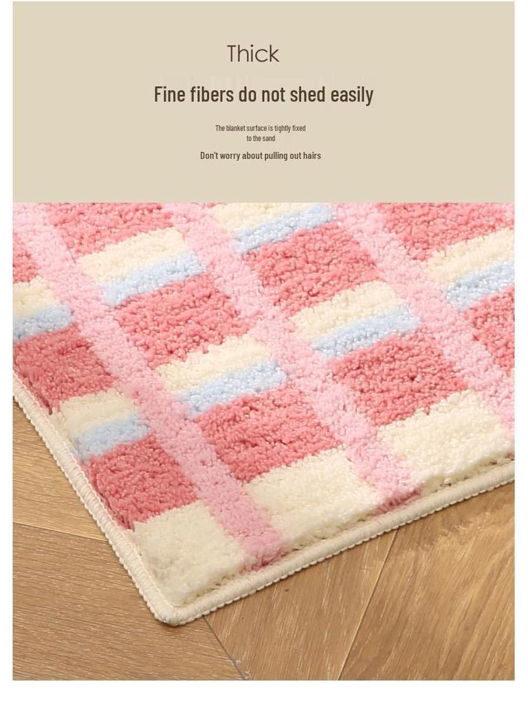Dopamine Quick-Dry Water-Absorbent Bathroom Mat for Toilet and Bedroom