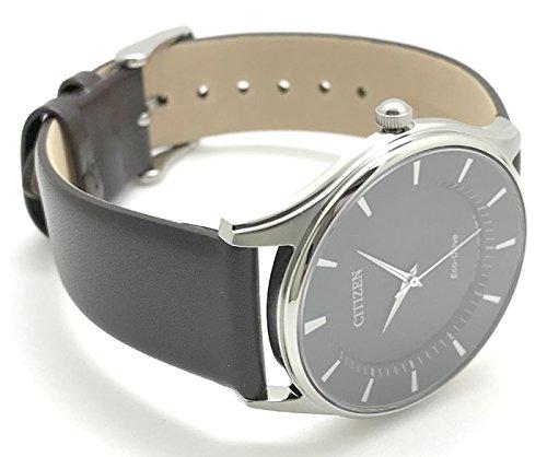 Citizen Eco-Drive Herre Slim Tynn Solcelledrevet Klokke Ekte Lærreim Ekstra Innenlandsk Modellnummer BJ6480-51E/DBR.