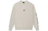 Li Ning Sports Life Collection Logo Thermal Fleece Lined Crew Neck Loose Fit Regular Long Sleeved Sweatshirt Unisex AWDT605-3