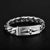 Mistlin Men's Cuban Bracelet: Versatile Chunky Chain with Unique, Bold Design