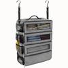 High-capacity Suitcase Organizer Travel Luggage Organizer Hanging Shelve Packing Cube Closet Collapsible Hanging Storage Bags