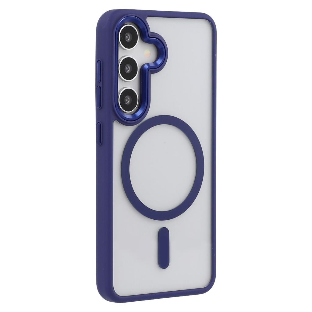 FULEXIN For Samsung Galaxy S25 Magnetic Case Anti Drop TPU + PC Phone Cover