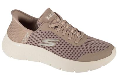 Instappers: GO WALK Flex - Grand Entry, beige damessneakers