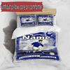 3pcs Duvet Cover Set (1*Duvet Cover + 2*Pillowcase, Without Core), Custom Name Cardiff City FC Pattern Bedding Set, Home Bedroom Decor Gift